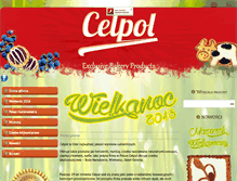 Tablet Screenshot of celpol.com.pl